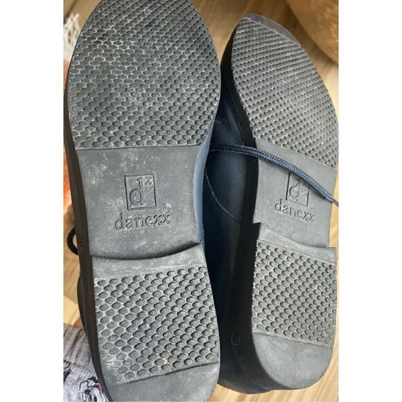 Vintage DaneXX Blue Leather Ankle Boots Size 7N Cuffed at the Ankle - Picture 8 of 8